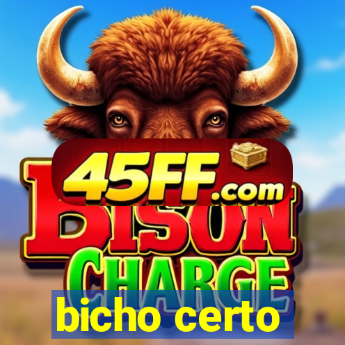 bicho certo